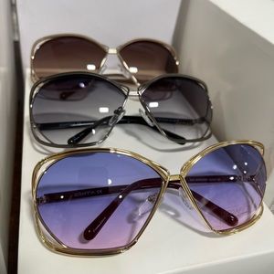 Gerri By Serafina Eyewear Vintage Sunglasses , Available in 3 Colors.